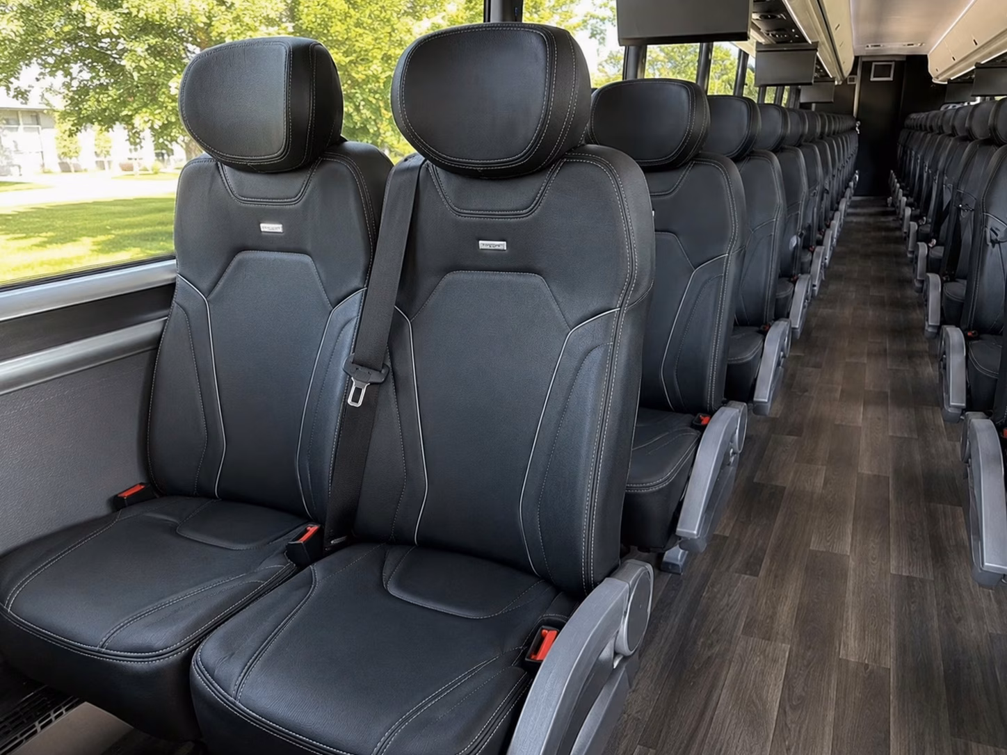how bus type changes charter bus rental prices in lawrence massachusetts