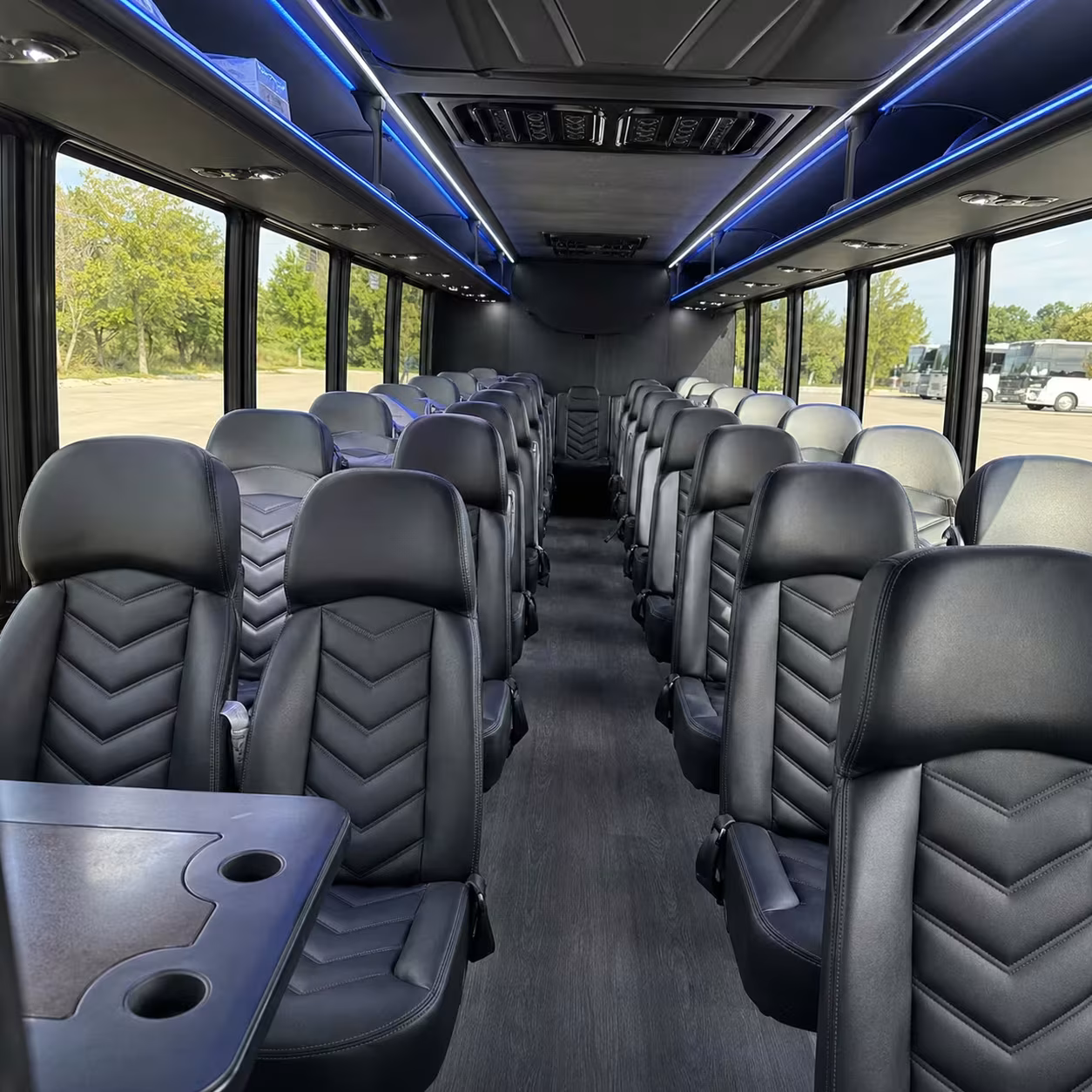 lawrence 28 passenger minibus rental
