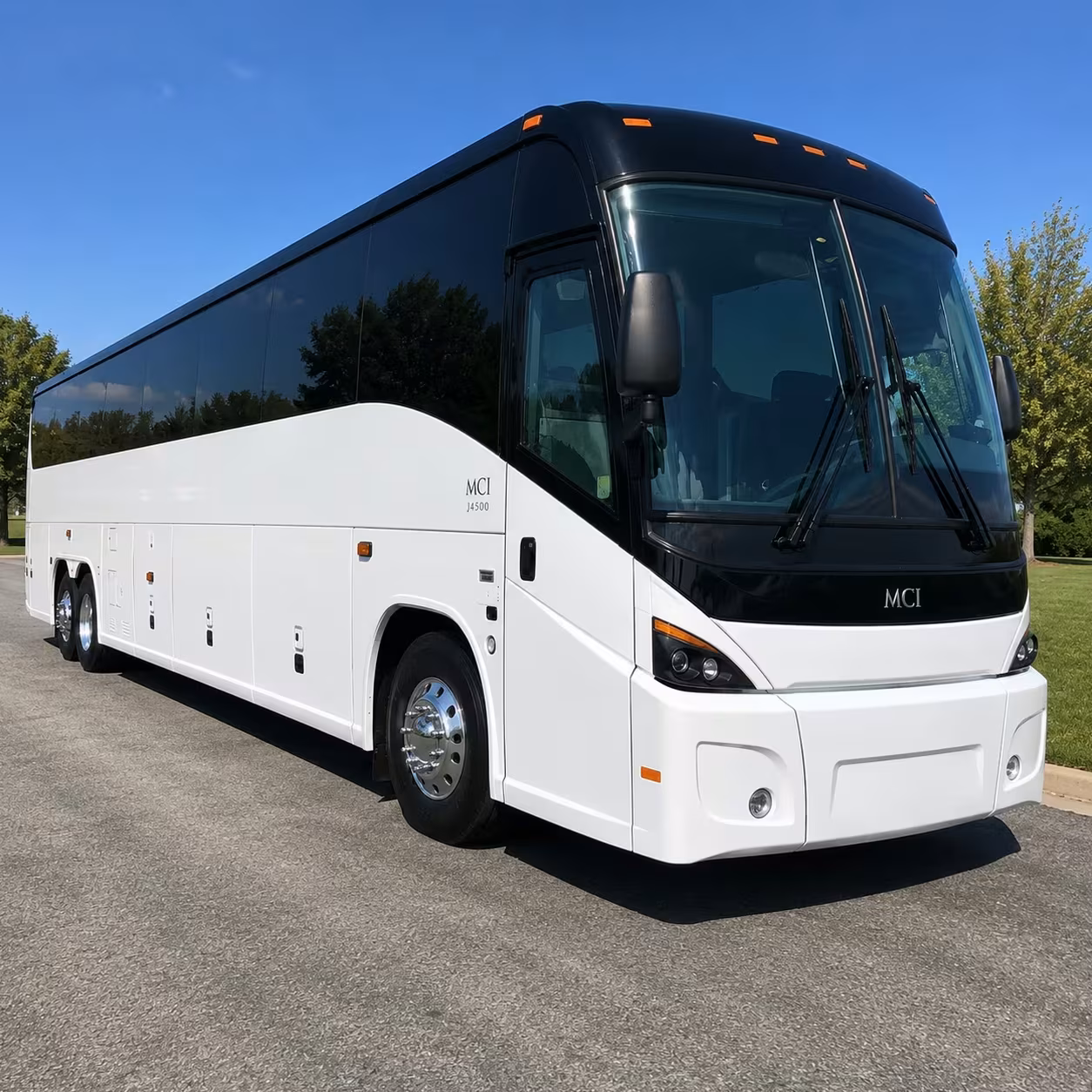 lawrence charter bus rentals for corporate events and team outings