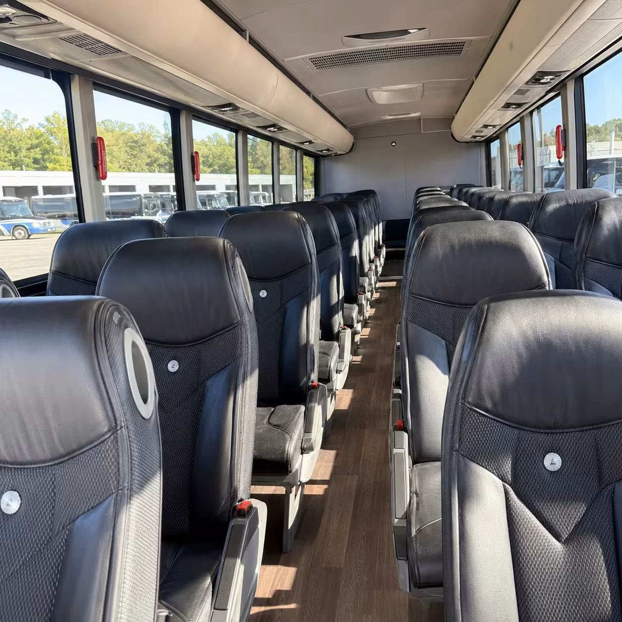 lawrence long distance charter bus rentals