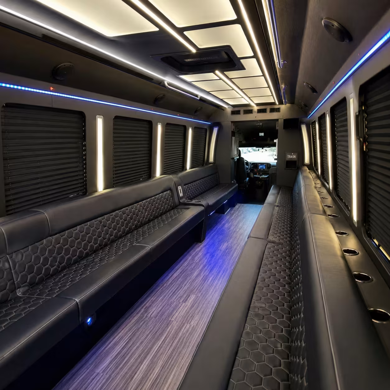 party bus interior