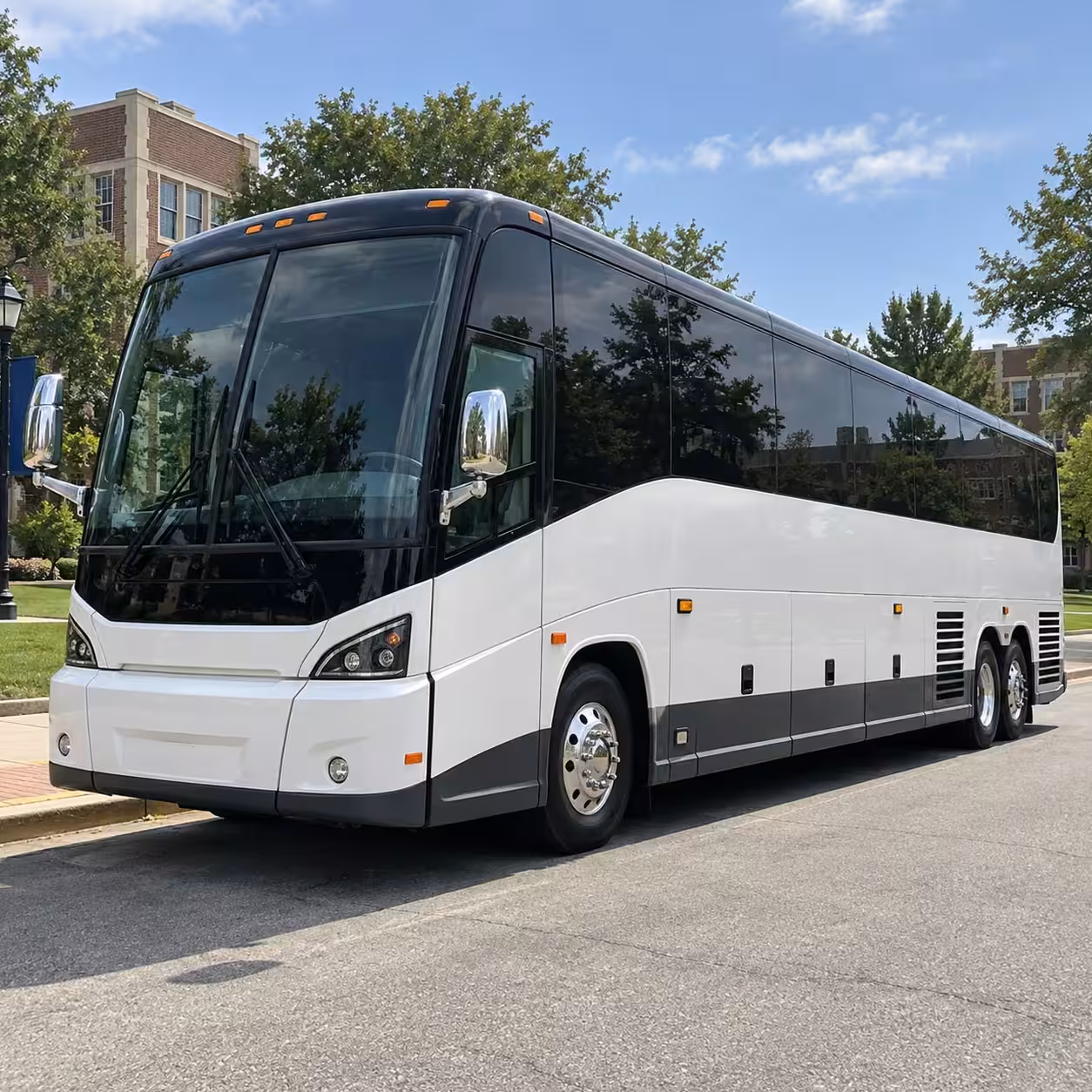 prom homecoming bus rentals in lawrence