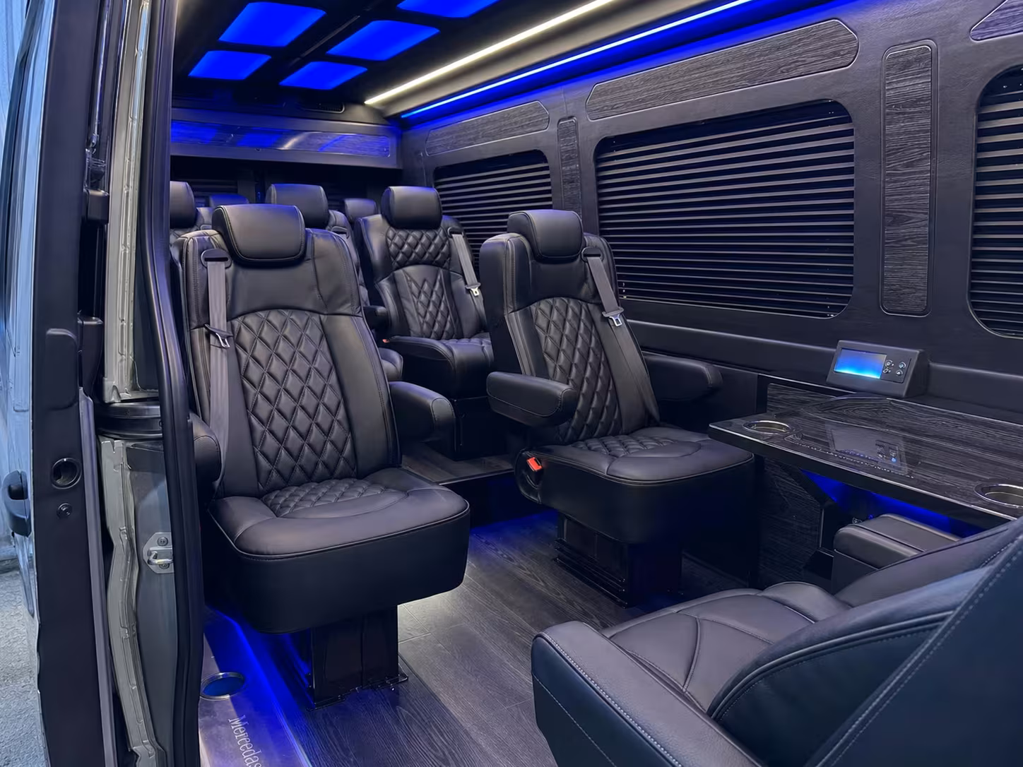 sprinter van transportation for groups and events across lawrence
